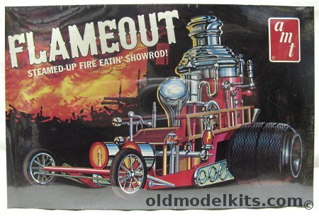 AMT 1/25 Flameout' Steamed Up Fire Eatin' Show Rod (Hot Rod), T378-225 plastic model kit